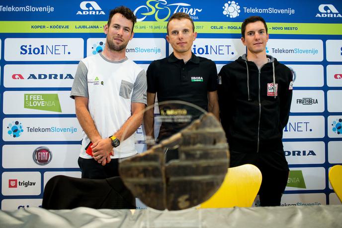 Mark Cavendish, Rafal Majka in Jan Polanc | Foto Vid Ponikvar