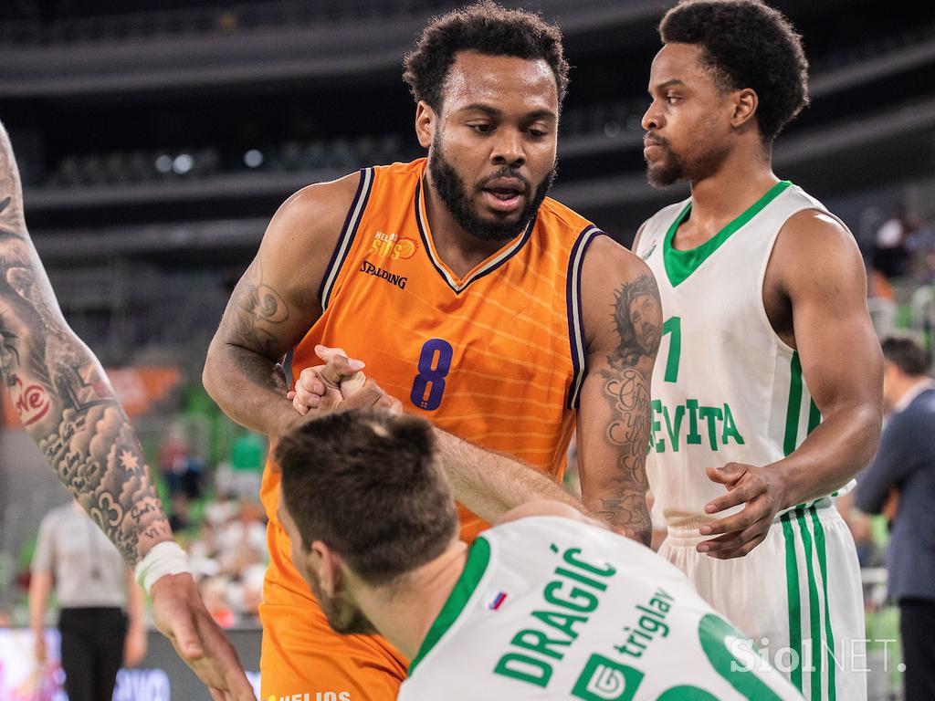 Finale DP v košarki (2. tekma): Cedevita Olimpija - Helios Suns