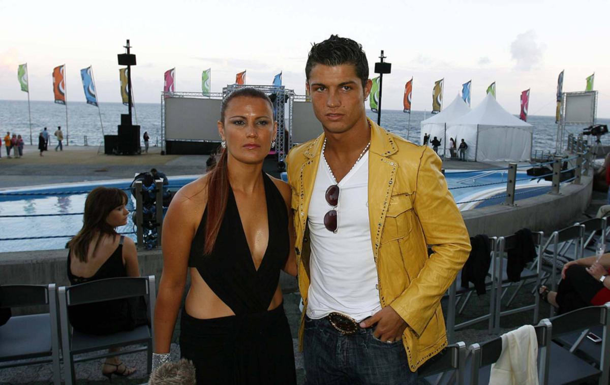 Elma Ronaldo | Elma Aveiro z bratom Cristianom leta 2007. | Foto Guliverimage/Imago Sports