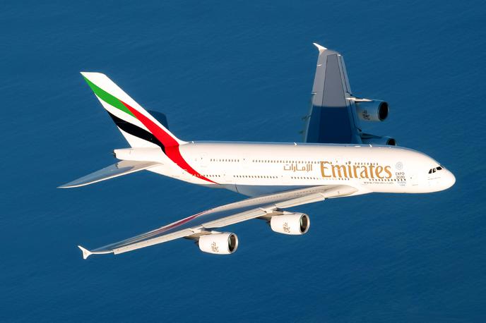 airbus A380 Emirates | Airbusu je uspelo izdelati le četrtino želenih in sprva načrtovanih letal A380. | Foto Emirates