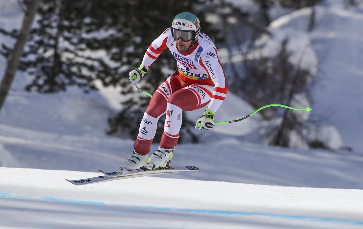 Vincent Kriechmayr | Vincent Kriechmayr je tekmo odprl in še vedno vodi | Foto Guliver Image