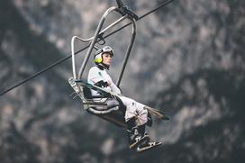 Skakalci trening Planica