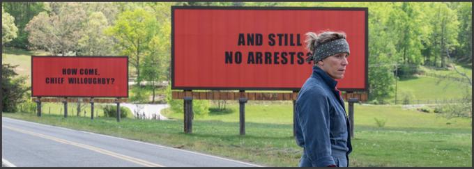 Frances McDormand blesti v tragikomični kriminalni drami o materi umorjene deklice, ki z obcestnimi reklamnimi panoji izzove policiste k razreševanju primera. Film je prejel štiri zlate globuse ter oskarja za najboljšo glavno igralko in najboljšega stranskega igralca (Sam Rockwell). • V ponedeljek, 11. 11., ob 23.20 na HBO 2.* │ Tudi na HBO OD/GO.

 | Foto: 