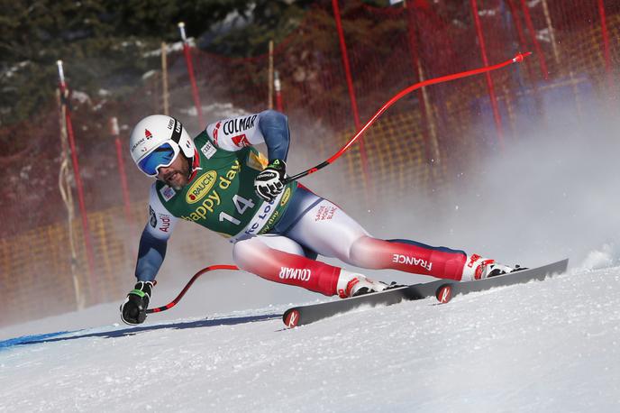 Brice Roger | Brice Roger je bil najhitrejši na četrtkovem treningu smuka v Bormiu. | Foto Getty Images