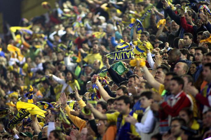 Navijači Villarreala komaj čakajo 26. maj, ko se bodo njihovi ljubljenci v Gdansku proti Manchester Unitedu potegovali za prvo lovoriko.  | Foto: Reuters