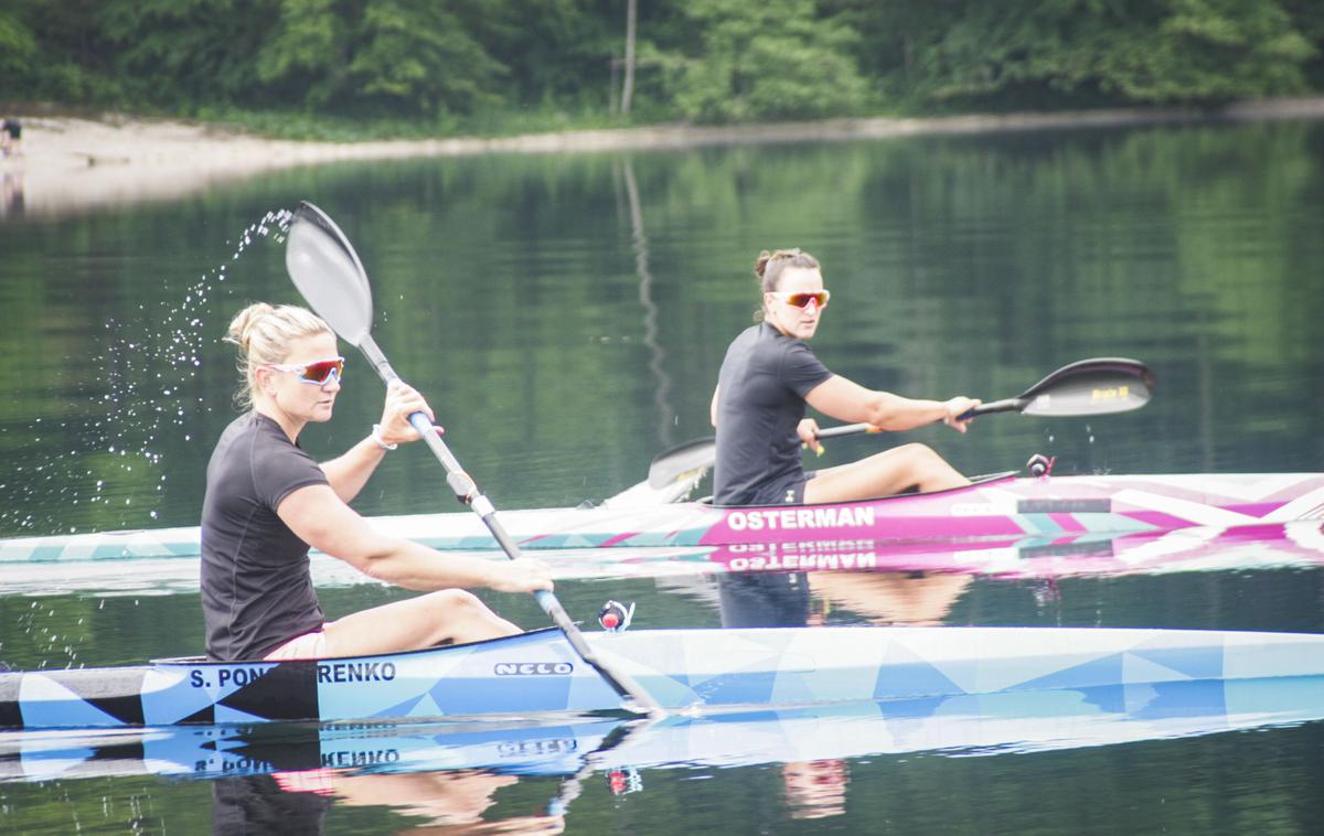 Špela Ponomarenko Janić, Anja Osterman | Anja Osterman je slavila na razdalji 200 in 500 metrov, obakrat je bila druga Špela Ponomarenko Janić. | Foto Boštjan Boh