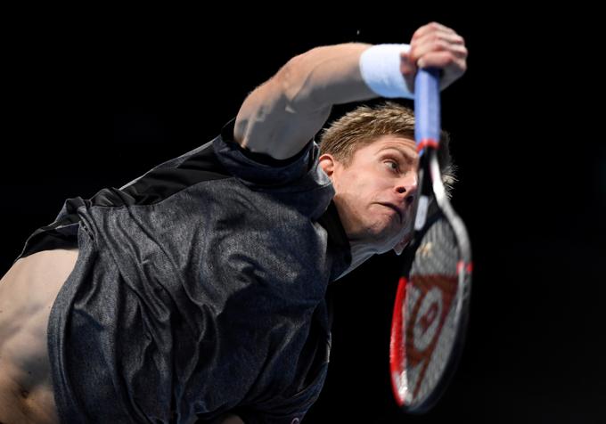 Južnoafričan Kevin Anderson je presenetljivo zlahka opravil z Japoncem Nišikorijem. | Foto: Reuters