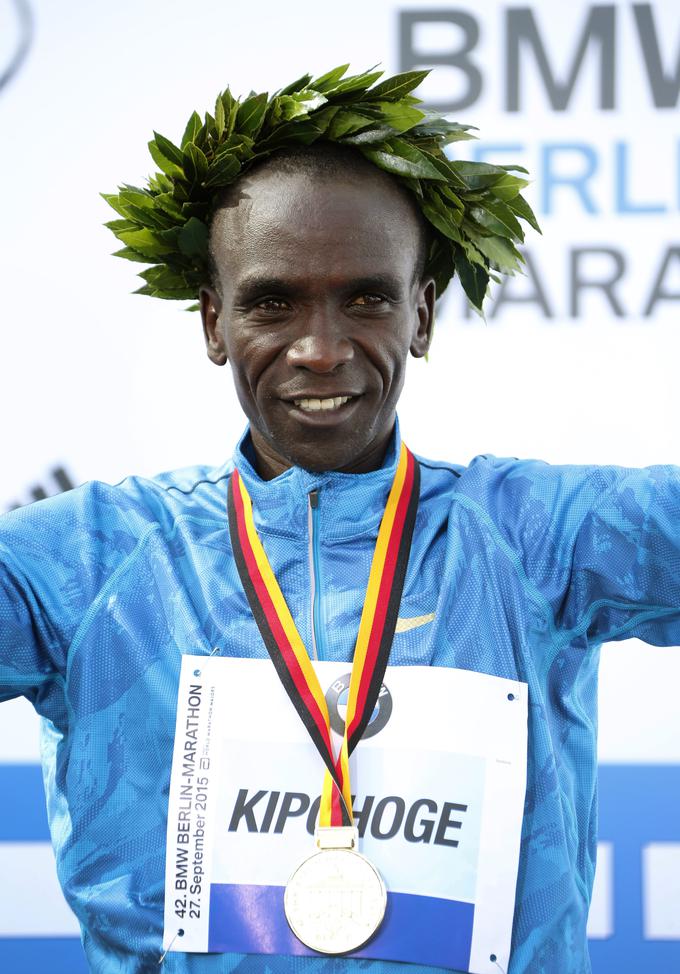 Eliud Kipchoge Berlin 2015 | Foto: Reuters