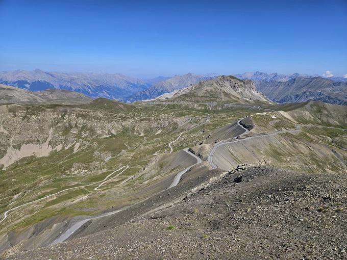 Nezemeljska pokrajina na Col de la Bonette | Foto: osebni arhiv Uroš Valant