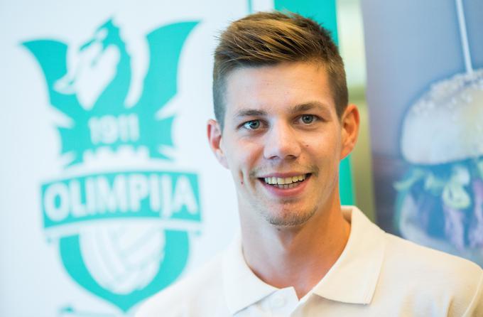 Olimpija je njegov najljubši slovenski klub. V Ljubljani in zeleno-belem dresu je vedno užival. | Foto: Vid Ponikvar