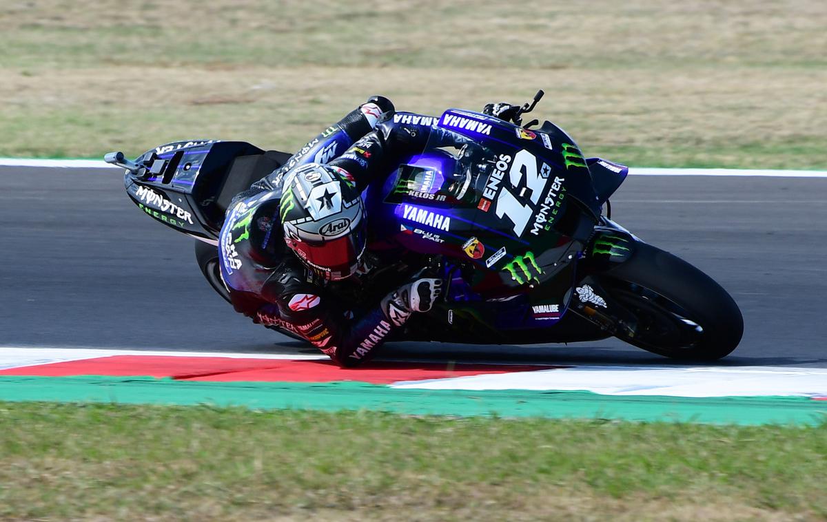 Maverick Vinales | Maverick Vinales je bil v soboto najhitrejši v Misanu. | Foto Reuters