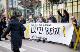 protest pred nemškim veleposlaništvom, Lützerath