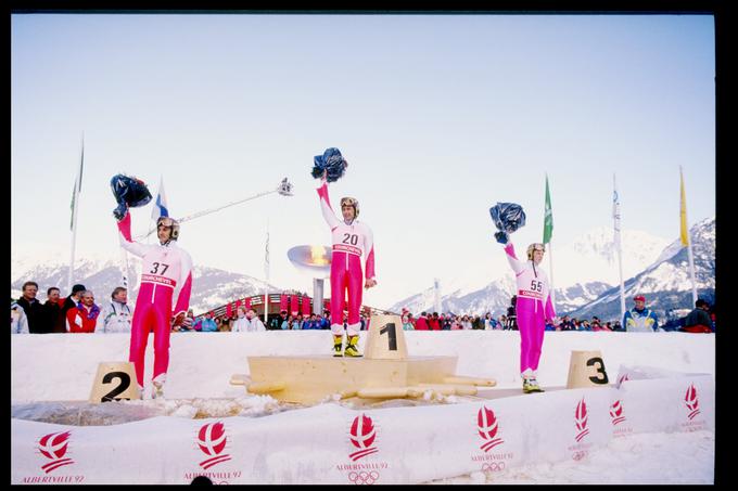 Na prodaj je tudi njegova bronasta medalja, ki jo je osvojil na olimpijskih igrah v Albertvillu. | Foto: Getty Images