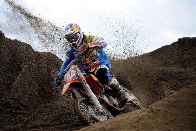 Jeffrey Herlings je tekmo pred koncem potrdil skupno zmago v svetovnem pokalu. | Foto: Reuters