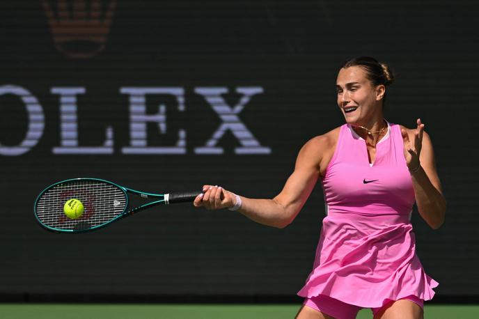 Arina Sabalenka | Arina Sabalenka je izpadla na turnirju serije WTA 1000 v ameriškem Indian Wellsu. | Foto Reuters