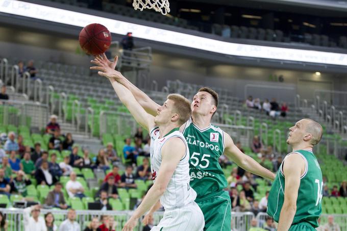 Olimpija vs. Zlatorog: Odločala bo tretja tekma. | Foto: 