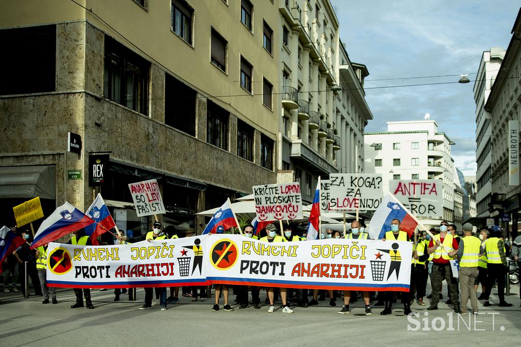 Protesti v Ljubljani