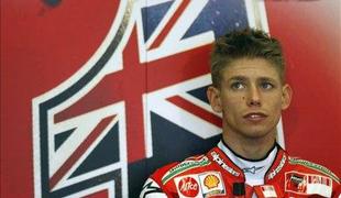 Casey Stoner najhitrejši v dežju