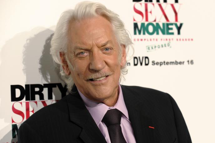 Donald Sutherland | Veljal je za enega najboljših filmskih igralcev, ki nikoli niso bili nominirani za oskarja. | Foto Guliverimage