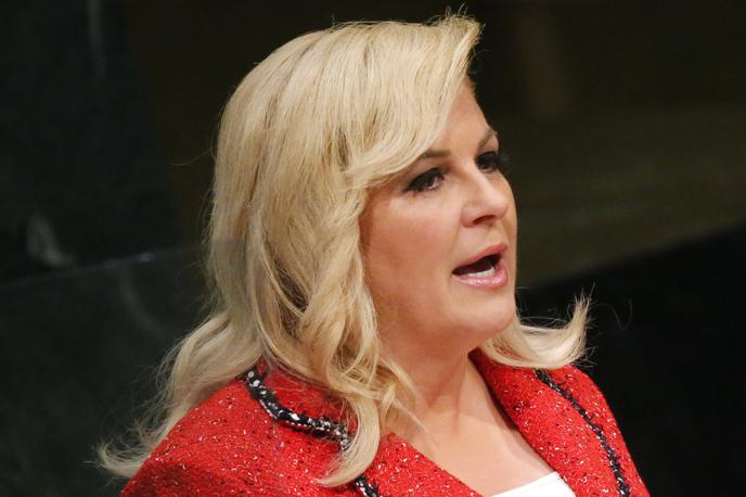 hrvaška predsednica Kolinda Grabar-Kitarović | Kolinda Grabar Kitarović je izjavila, da "Evropa ni imela strategije za sprejem migrantov, ki jim nihče ni pojasnil, kaj se od njih pričakuje".  | Foto Reuters