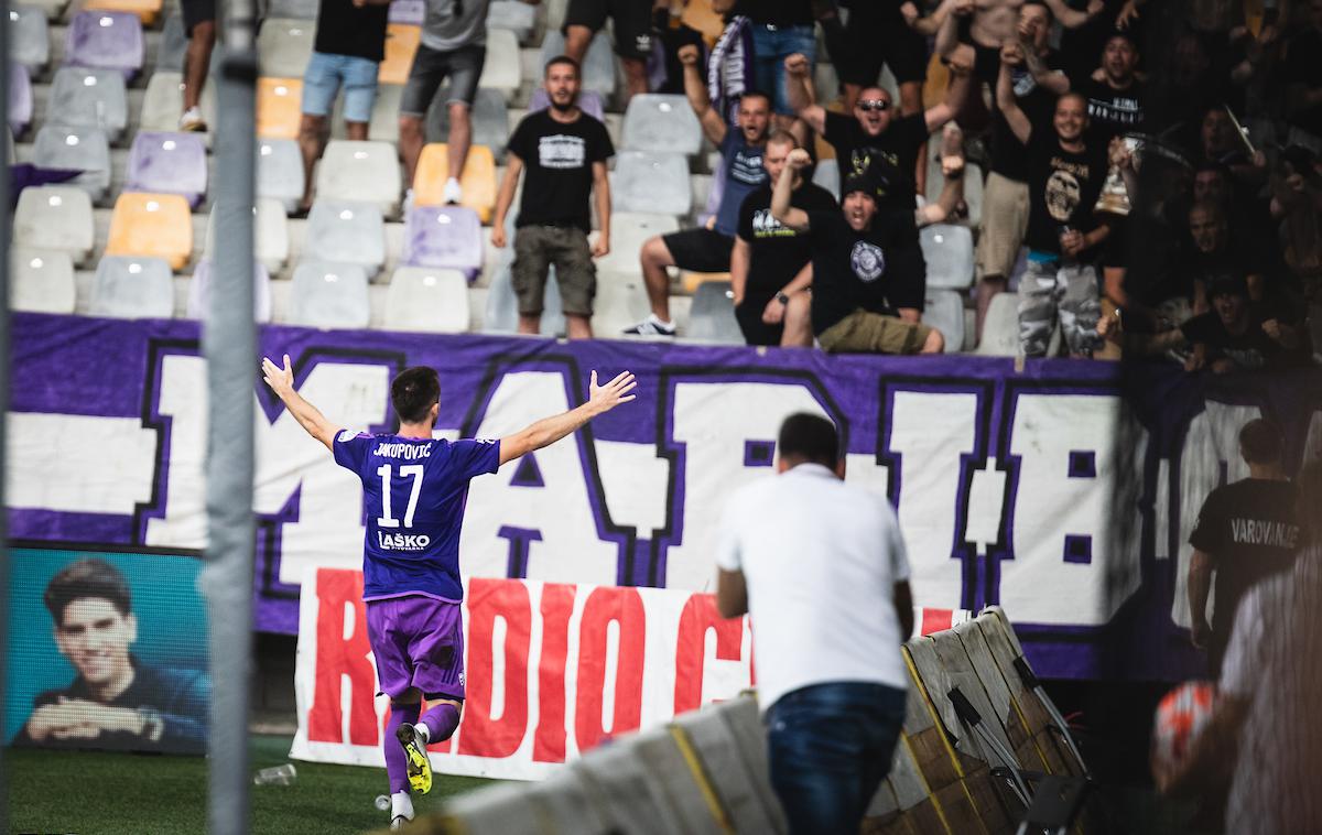 Arnel Jakupović | Avstrijec Arnel Jakupović je odločil zmagovalca na štajerskem sosedskem obračunu. | Foto Blaž Weindorfer/Sportida