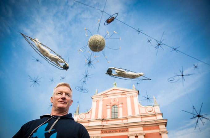 Pred prihodom v Slovenijo o njej ni vedel veliko, njegova mama pa je Ljubljano povezovala z baltskima deželama Litvo in Latvijo.  | Foto: Vid Ponikvar