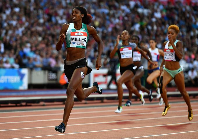 Shaunae Miller je po novem najhitrejša šprinterka sezone na 400 metrov in tako ena glavnih favoritinj za najvišja mesta v Riu. | Foto: Getty Images