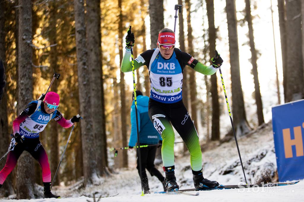 Biatlon šprint ženske