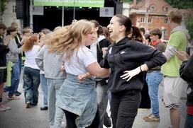 Parada ljubljanskih maturantov