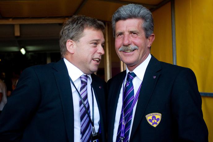 Bojan Ban Drago Cotar | Maribor je vstopil v obdobje finančne reorganizacije kluba. Na fotografiji direktor Bojan Ban in predsednik Drago Cotar. | Foto Vid Ponikvar