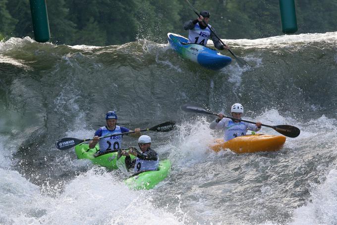 DP Tacen ekstremni slalom na divjih vodah | Foto: Nina Jelenc