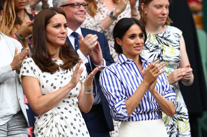 V članku so se razpisali tudi o razlogu, zakaj naj bi se Kate in svakinja Meghan odtujili. | Foto: Getty Images