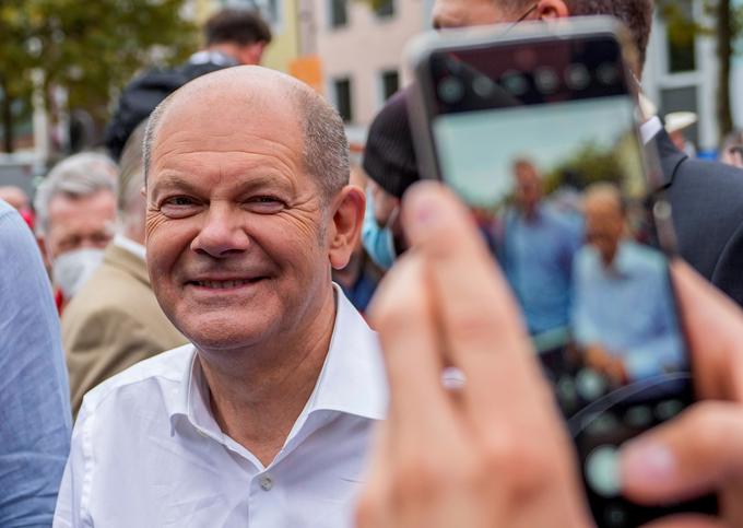 Olaf Scholz, Laschetov največji tekmec | Foto: Reuters