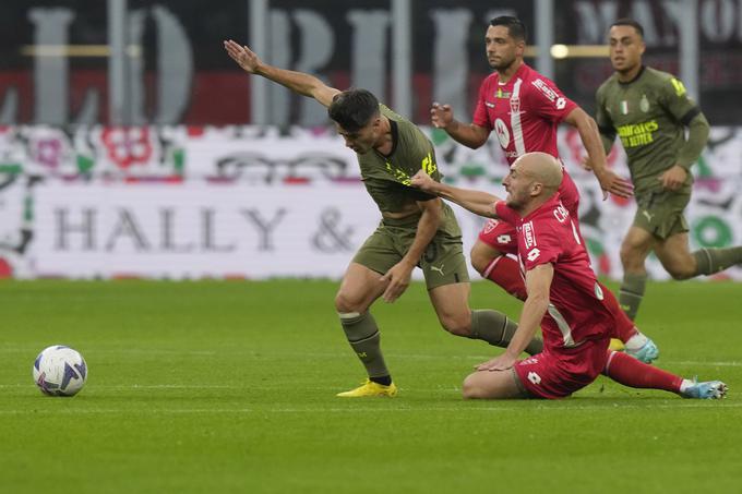 22. oktobra je Monza z 1:4 izgubila obračun z Milanom. | Foto: Guliverimage/Vladimir Fedorenko