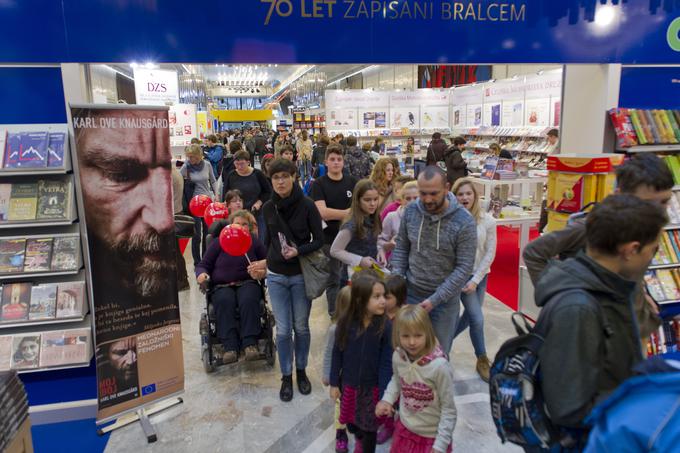 Knjižni dogodek vsako leto obišče 30 tisoč ljudi, od tega sedem tisoč otrok in mladih (fotografija je simbolna).  | Foto: Arhiv SKS