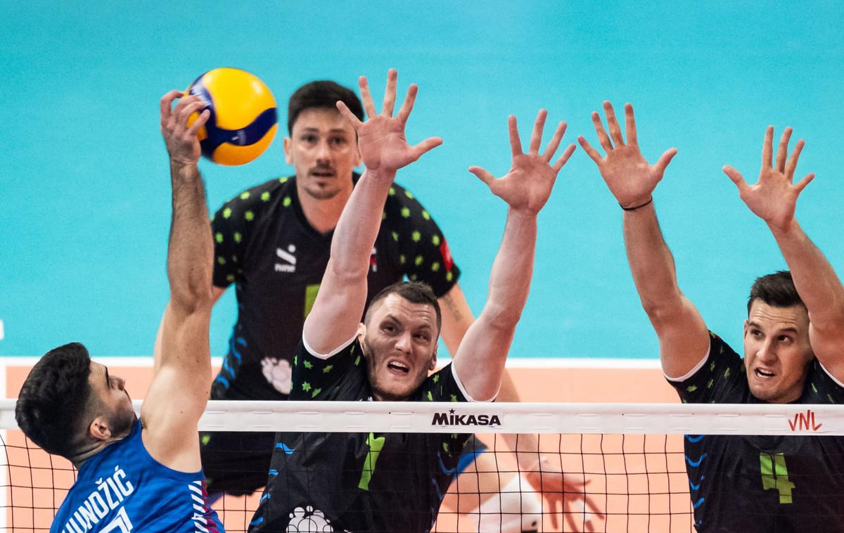 slovenska odbojkarska reprezentanca liga narodov | Slovenci so s 3:0 premagali Srbijo. | Foto Volleyballworld