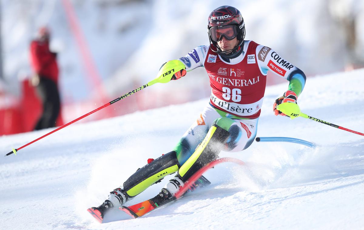 Žan Kranjec Val d`Isere | Žan Kranjec ni osvojil slalomskih točk že skoraj dve leti. | Foto Guliver Image