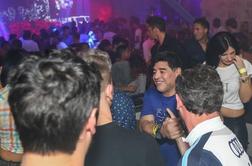 Maradona se je v Dubrovniku najprej zabaval, nato pa pretepal