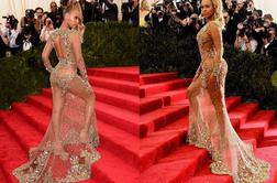 Met Gala: Vstopnica za 22,5 tisočaka za razgaljeni Beyonce in Kim Kardashian