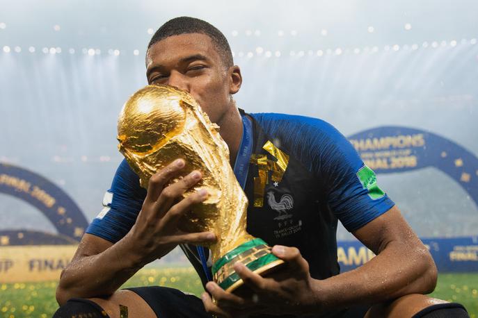 Kylian Mbappe | Bodo Francozi ubranili naslov svetovnega prvaka? | Foto Guliver/Getty Images