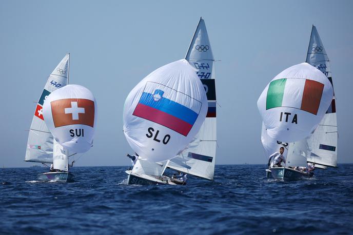 Tina Mrak, Jakob Božič, Pariz 2024 | Tina Mrak in Jakob Božič se nista uvrstila v regato za medalje. | Foto Guliverimage