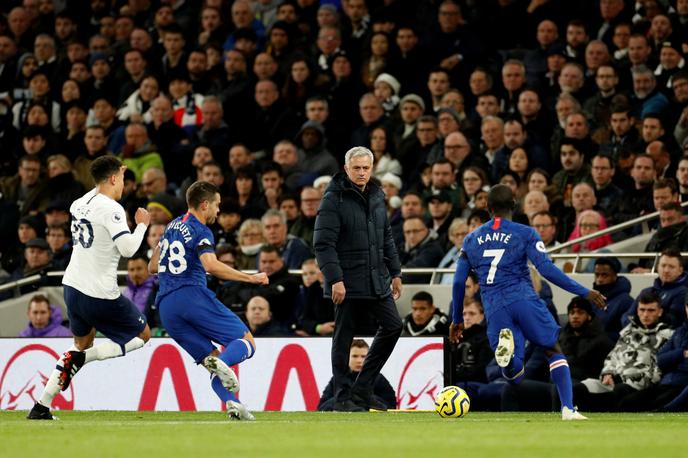 Tottenham - Chelsea | Tottenham je v londonskem derbiju izgubil proti Chelseaju. | Foto Reuters