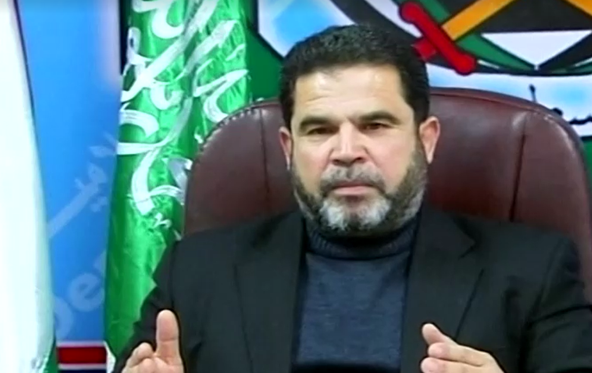 Salah al-Bardaweel, Hamas | Izrael nadaljuje napade in zahteva preostale talce, ki jih zadržuje Hamas.  | Foto Reuters