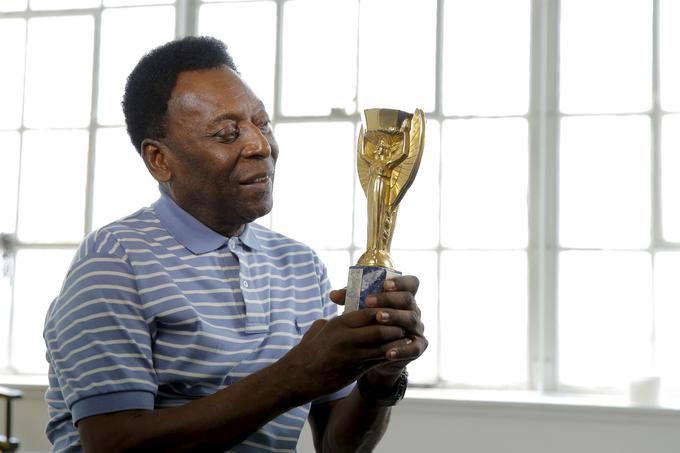 Pele je Braziliji pomagal do tretjega naslova. | Foto: Gulliver/Getty Images