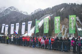 Planica 2023, navijači, petek