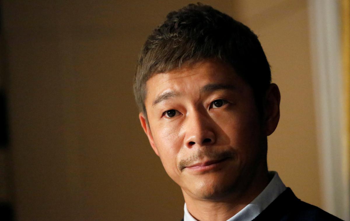 Yusaku Maezawa | Kako je japonski milijarder Yusaku Maezawa prepričal 4,4 milijona (in številka raste) uporabnikov družbenega omrežja Twitter v delitev svojega tvita? Preprosto! | Foto Reuters