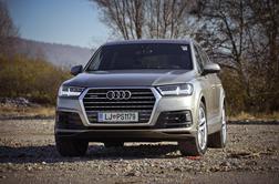 Audi Q7 3,0 TDI quattro – 107 tisoč evrov nemškega SUV prestiža