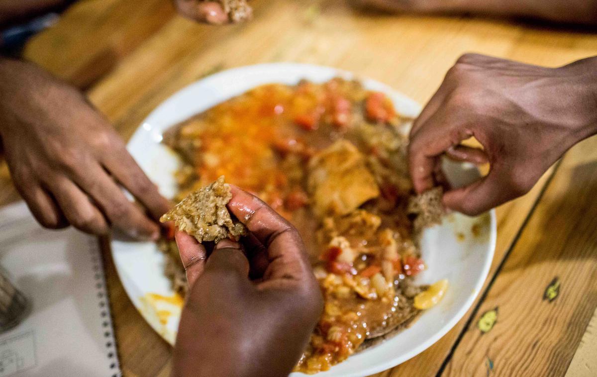 Injera Eritreja | Foto Vid Ponikvar