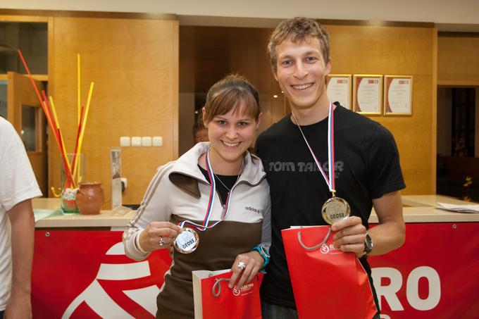 Nuša Rakovec in Jurij Tepeš leta 2013 | Foto: Mediaspeed