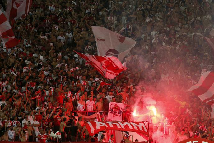 Crvena zvezda | Crvena zvezda si je zagotovila nastop med evropsko elito, s katero se bosta tako v rdeče-belem dresu družila tudi Timi Max Elšnik in Vanja Drkušić. | Foto Reuters